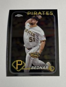 David Bednar 2024 Topps Chrome Card #60