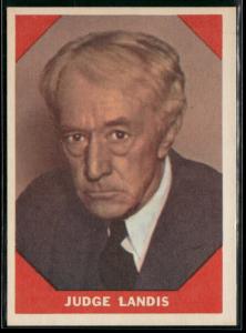 1960 Fleer Kenesaw Landis Baseball Card #64