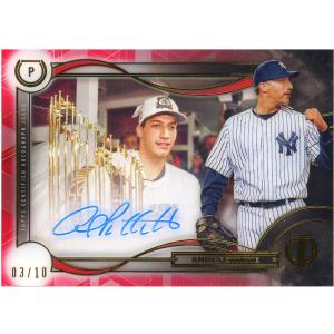 2019 Topps Tribute Andy Pettitte Auto Card