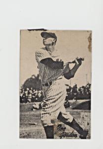 1947 Bond Bread Joe Gordon Baseball Card