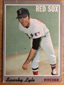 1970 Topps Sparky Lyle Baseball Card #116