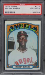 1972 Topps Mickey Rivers #272 Baseball Card