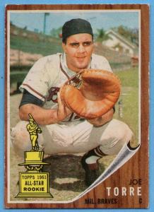 1962 Topps Joe Torre Rookie Card #218