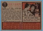 1962 Topps Joe Torre Rookie Card #218