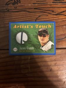 2004 Upper Deck Play Ball Jason Giambi Artist's Touch