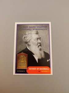 1999 Sotheby's Barry Halper #9 Alexander Cartwright Card