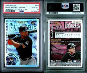Giancarlo Stanton 2016 Finest Intimidators PSA 10