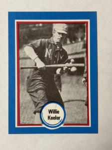 1976 Shakey's Pizza Willie Keeler Card #19