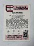 1976 Shakey's Pizza Willie Keeler Card #19