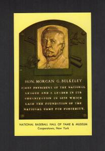 Morgan Bulkeley 1964 HOF Postcard - Green Ink