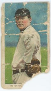 1909-11 T206 John McGraw New York Giants Card