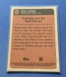 2021 Topps Heritage Rod Carew Baseball Card