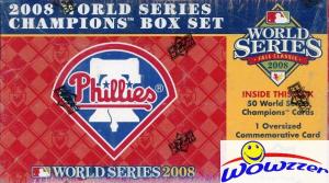 2008 Upper Deck Phillies World Champions Box Set