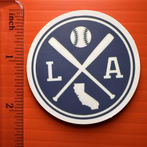 Los Angeles Dodgers MLB Baseball Logo Sticker