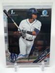 Wenceel Perez 2019 Bowman Chrome Signed Card