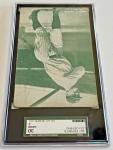 1927 Lou Gehrig Rookie Photo - Green Tint