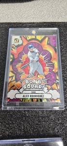 2025 Panini Donruss Alex Rodriguez Bomb Squad #15 Purple