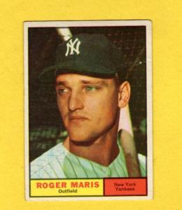 1961 Topps Roger Maris #2 New York Yankees