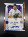 2022 Topps Tribute Purple Auto Andy Pettitte /50