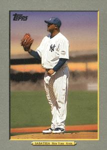 2009 Topps Turkey Red CC Sabathia Yankees Card