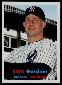 2015 Topps Archives Brett Gardner Yankees Card