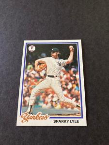 1978 Topps Sparky Lyle Baseball Card #35