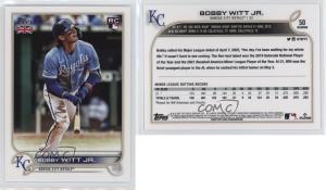 2022 Topps UK Bobby Witt Jr Rookie Card