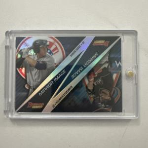 2015 Bowman's Best Giancarlo Stanton Aaron Judge Card