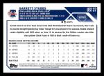 2023 Topps Update Garrett Stubbs Phillies Card