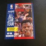 10 Fleer 1991 Basketball Cards Set