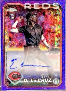2024 Topps Chrome Elly De La Cruz Auto #/299