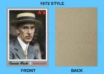 Connie Mack Custom Art Card - Philadelphia Athletics