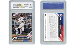 2024 Topps Now Aaron Judge MVP Card #OS-5