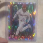 Topps Chrome 2025 James Wood Ray Wave Card