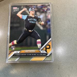 Paul Skenes 2024 Topps Now Pittsburgh Pirates Card