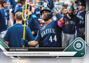 2025 Topps Now #669 Julio Rodríguez Mariners Card