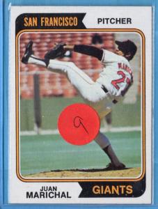 1974 Topps Juan Marichal Giants Baseball Card #330