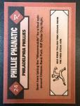2024 Phillies Phanatic Final Dollar Dog Card