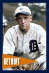 Eddie Phillips 1929 Tigers Colorized Print