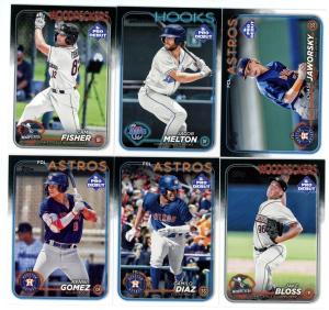 2024 Topps Pro Debut Houston Astros Team Set