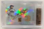 2001 Topps Tribute Babe Ruth Game Bat Relic