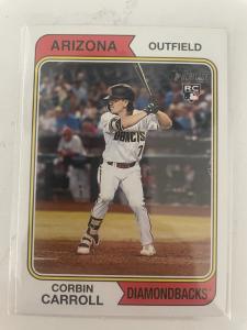2023 Topps Heritage Corbin Carroll RC Card