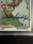 Willie Randolph 1978 Topps #620 Autographed Card