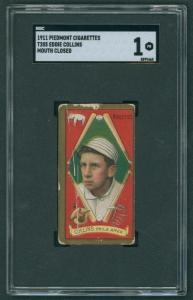 Eddie Collins 1911 T205 Piedmont Sports Card