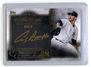 2016 Topps Five Star Andy Pettitte Auto /50