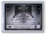 2016 Topps Five Star Andy Pettitte Auto /50