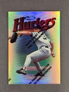 1997 Finest David Cone Uncommon Refractor Card