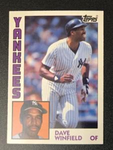1984 Topps Dave Winfield #460 Baseball Card