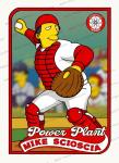 Simpsons Softball Team Custom Trading Cards Set