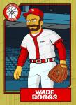 Simpsons Softball Team Custom Trading Cards Set